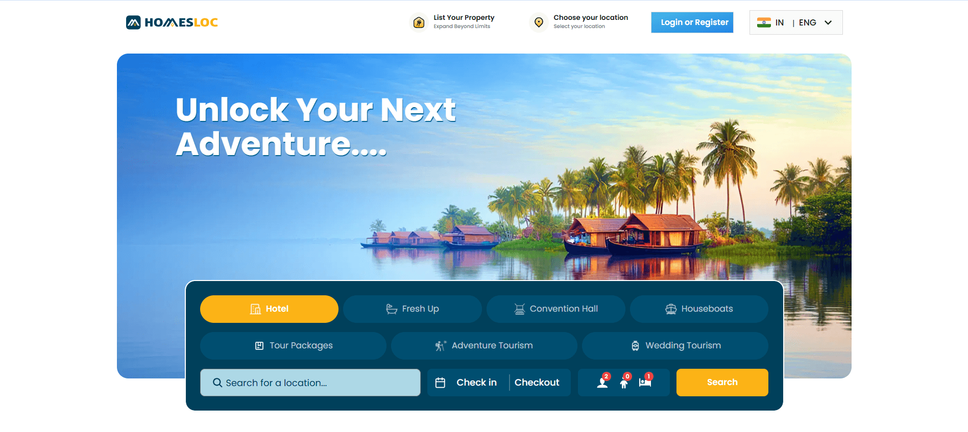 Homesloc Booking